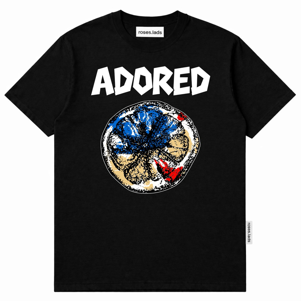 new adored hitam pendek