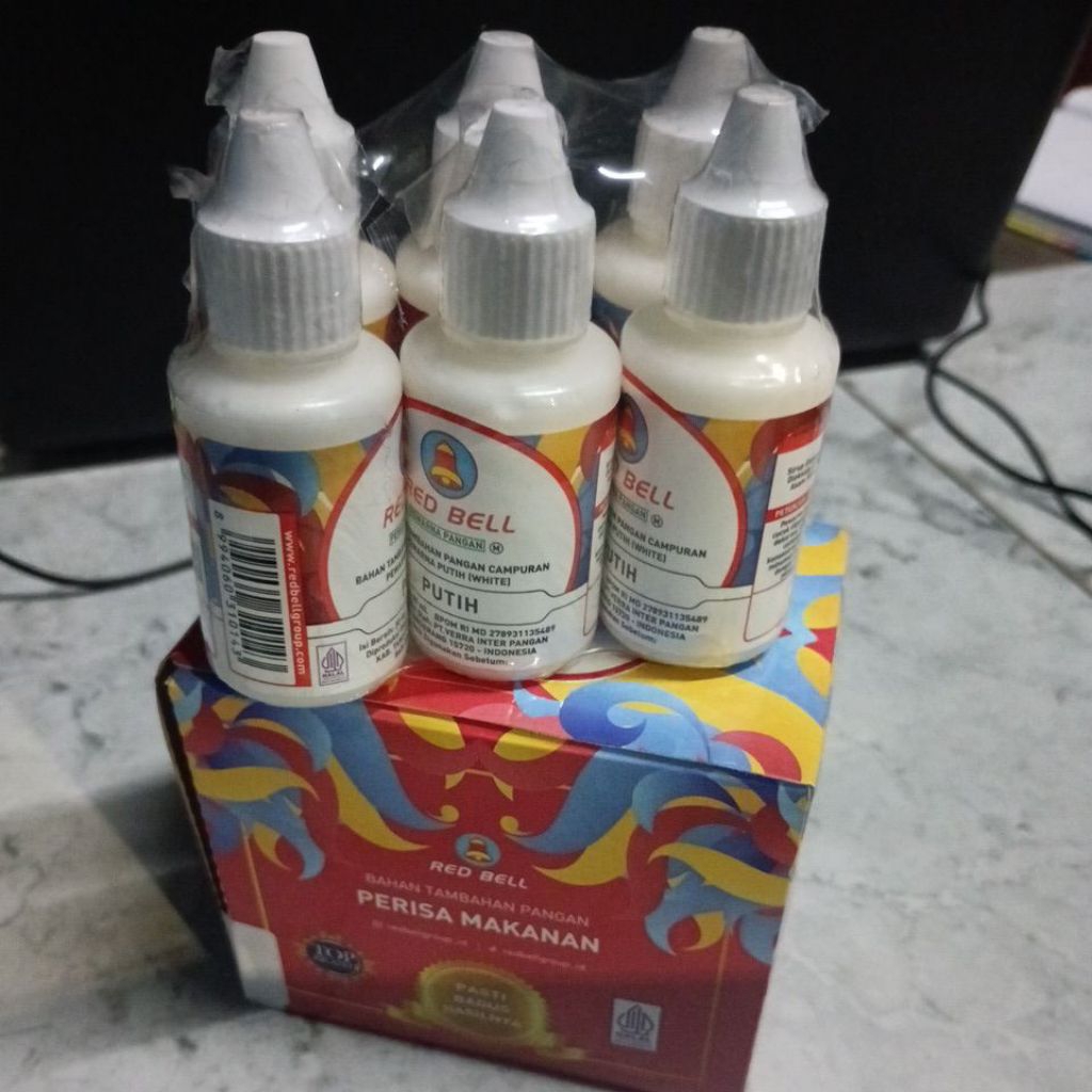 RED BELL PEWARNA MAKANAN PUTIH