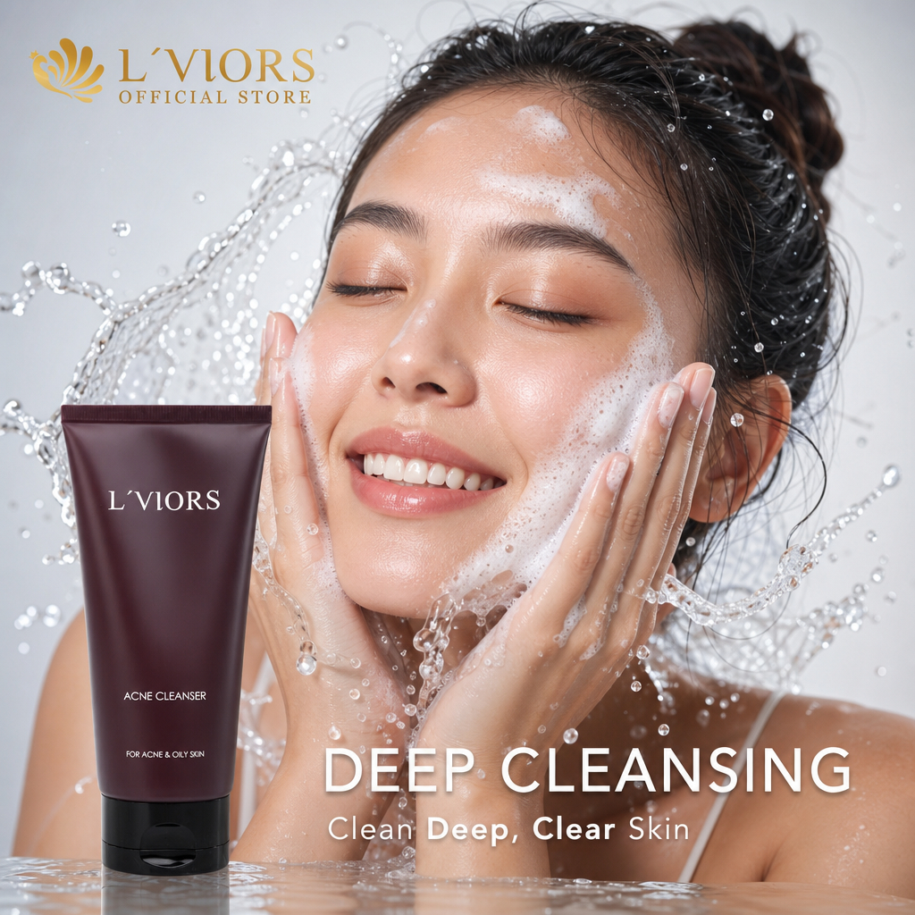 LVIORS ACNE CLEANSER Exp  31-12-2029