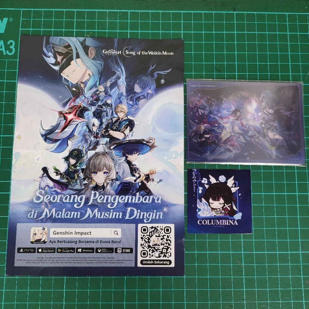 Genshin Impact Song of The Welkin Moon Merchandise