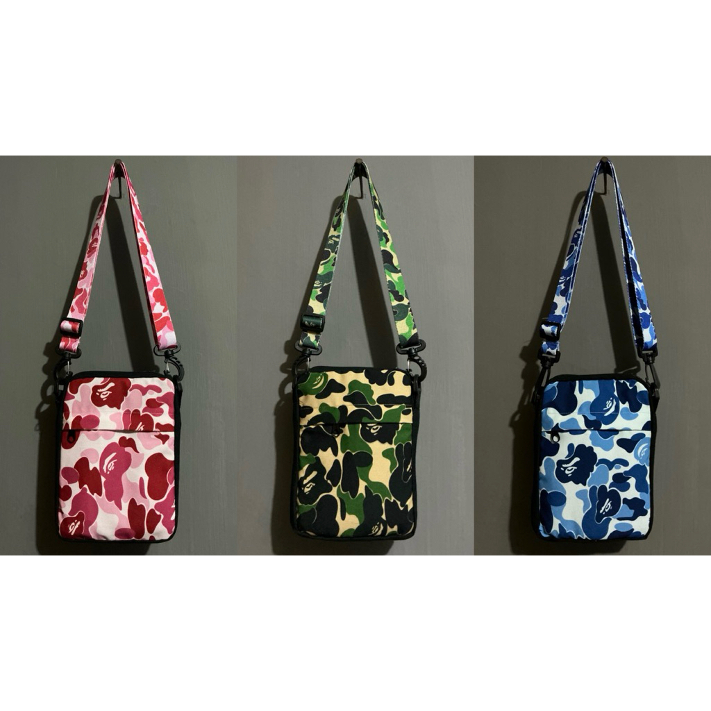 tas selempang bape bathing ape sling bag bape bathing ape