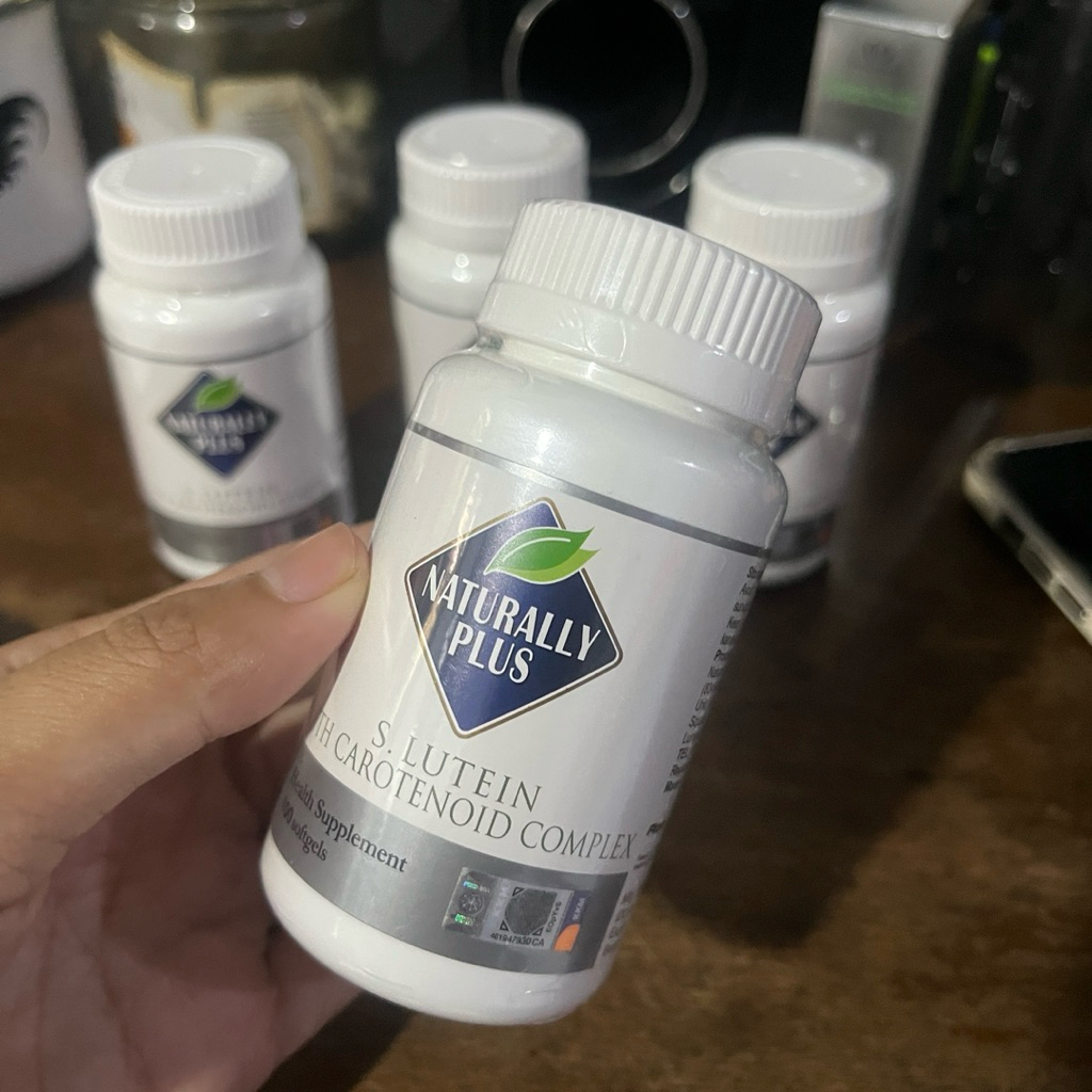 S. Lutena | Super Lutena Naturally Plus Original | S lutena 100% original S LUTEIN isi 100 kapsul