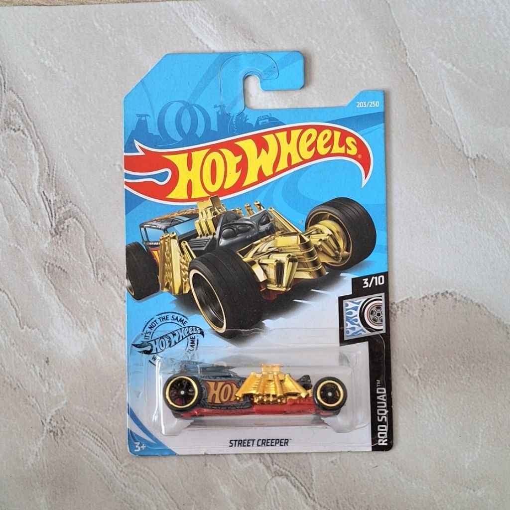 Hotwheels Super Treasure Hunt STH THS Street Creeper edisi Rod Squad