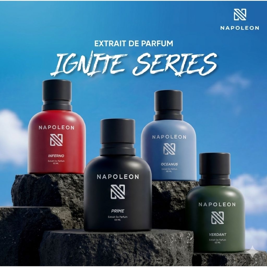 Napoleon Parfum Pria 65ml Extrait De Parfum | Ignite Series