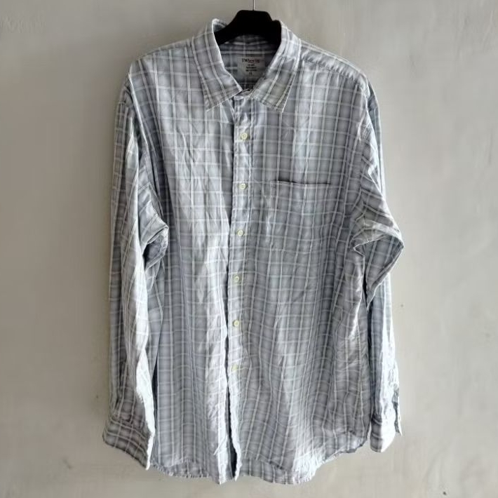 kemeja pria xXXL TM LEWIN branded kotak