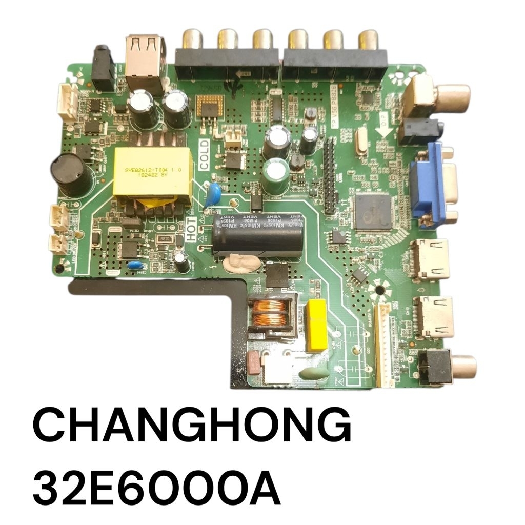 MB TV LED CHANGHONG 32E6000A MAINBOARD MESIN TV LED CHANGHONG