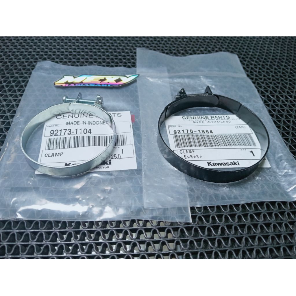 KLEM FILTER UDARA BOX FILTER 92170-1864 NINJA RR NEW OLD 150 CLAMP BESAR FILTER KARBU  92173-1104 OR
