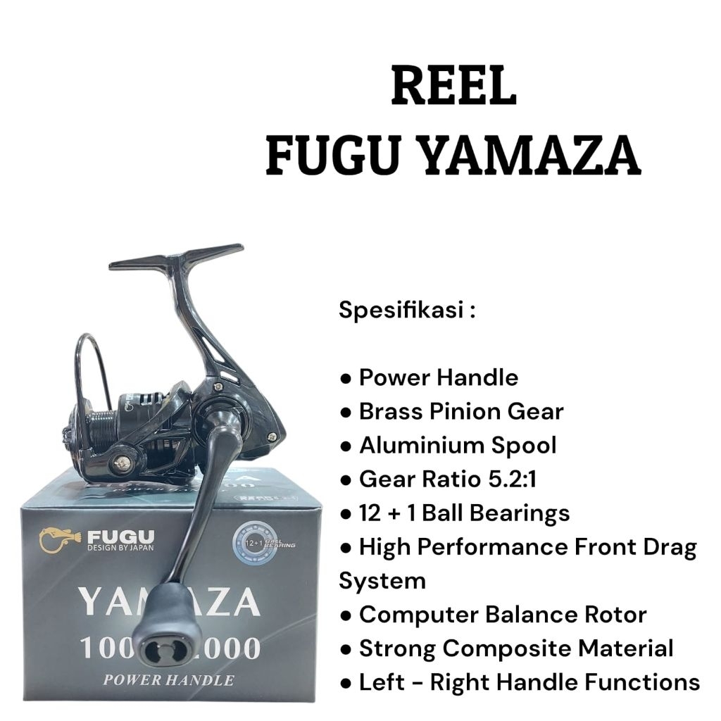 REEL FUGU YAMAZA 500 POWER HANDLE