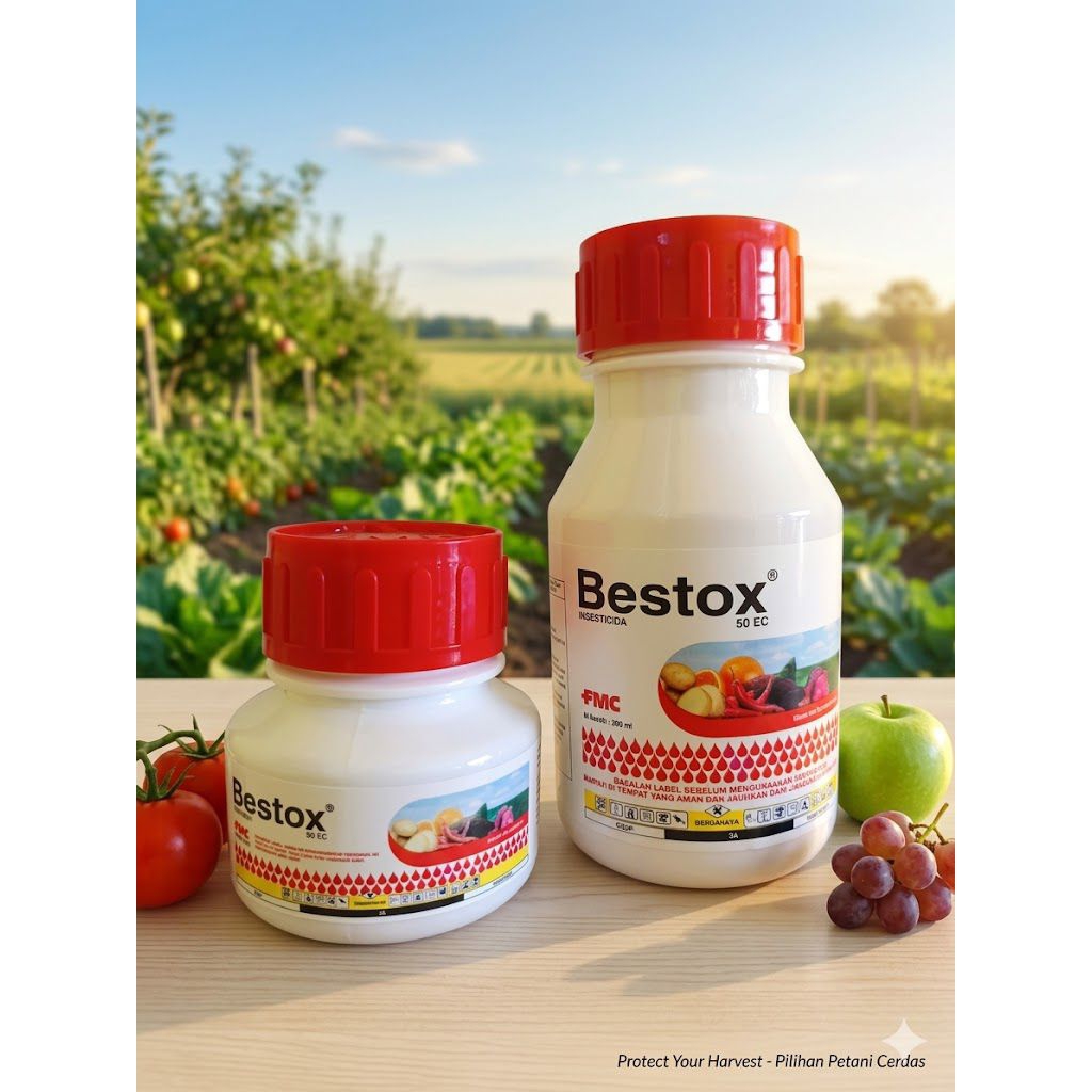 Insektisida BESTOX 50EC 100ml 250ml - Racun Kontak Pembasmi Lalat Buah & Ulat