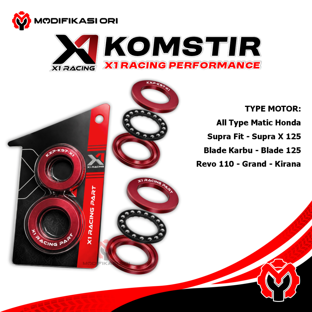 BEAT GENIO SCOOPY - KOMSTIR X1 RACING BEAT SCOOPY GENIO VARIO PCX ADV MIO KARBU SMILE SPORTY - MODIF