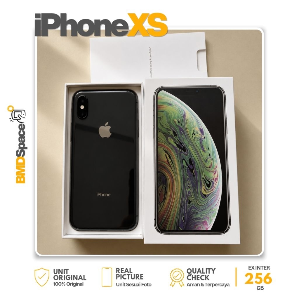 iPhone XS 256GB/XS MAX 64GB ALL OPERATOR - Second Inter Original Apple