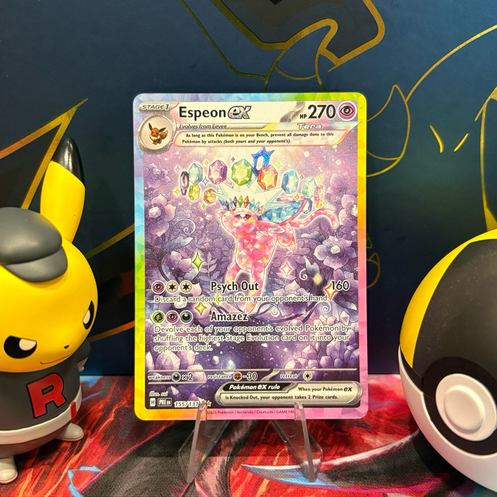 Espeon Ex 155/131 ENG - SIR - Prismatic Evolutions - Pokemon TCG
