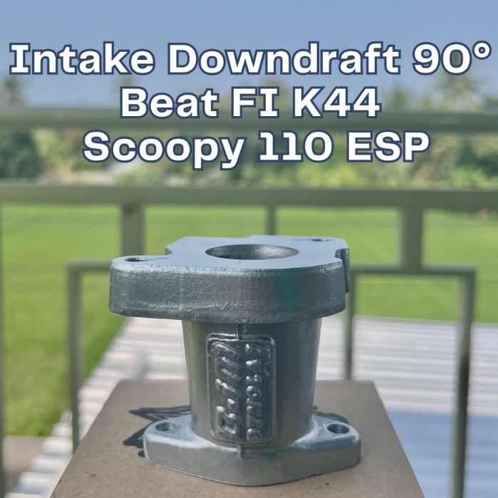 Intake Downdraft 90° Beat FI K44 Scoopy 110 ESP