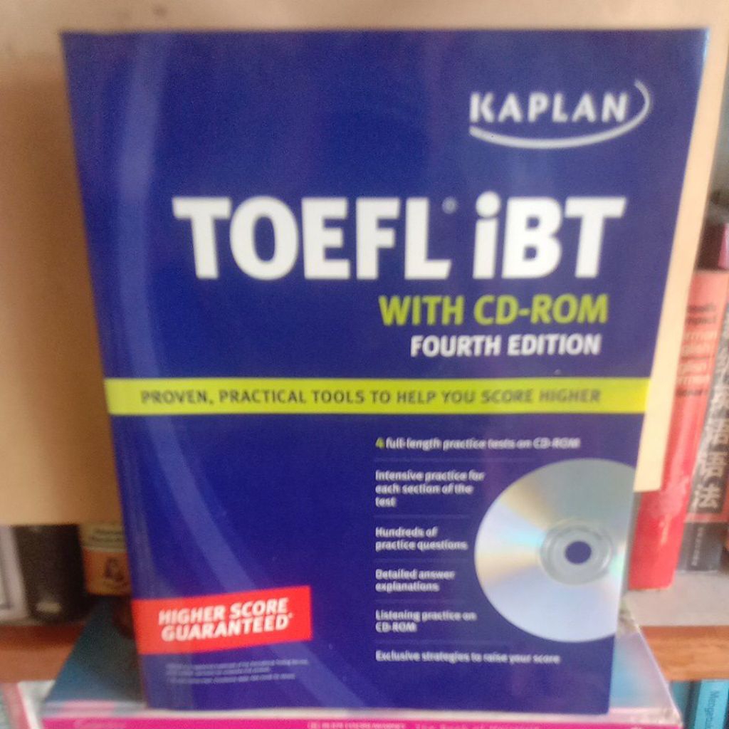 TOEFL IBT,WITH CD-ROM,Fourth edition,KAPLAN4