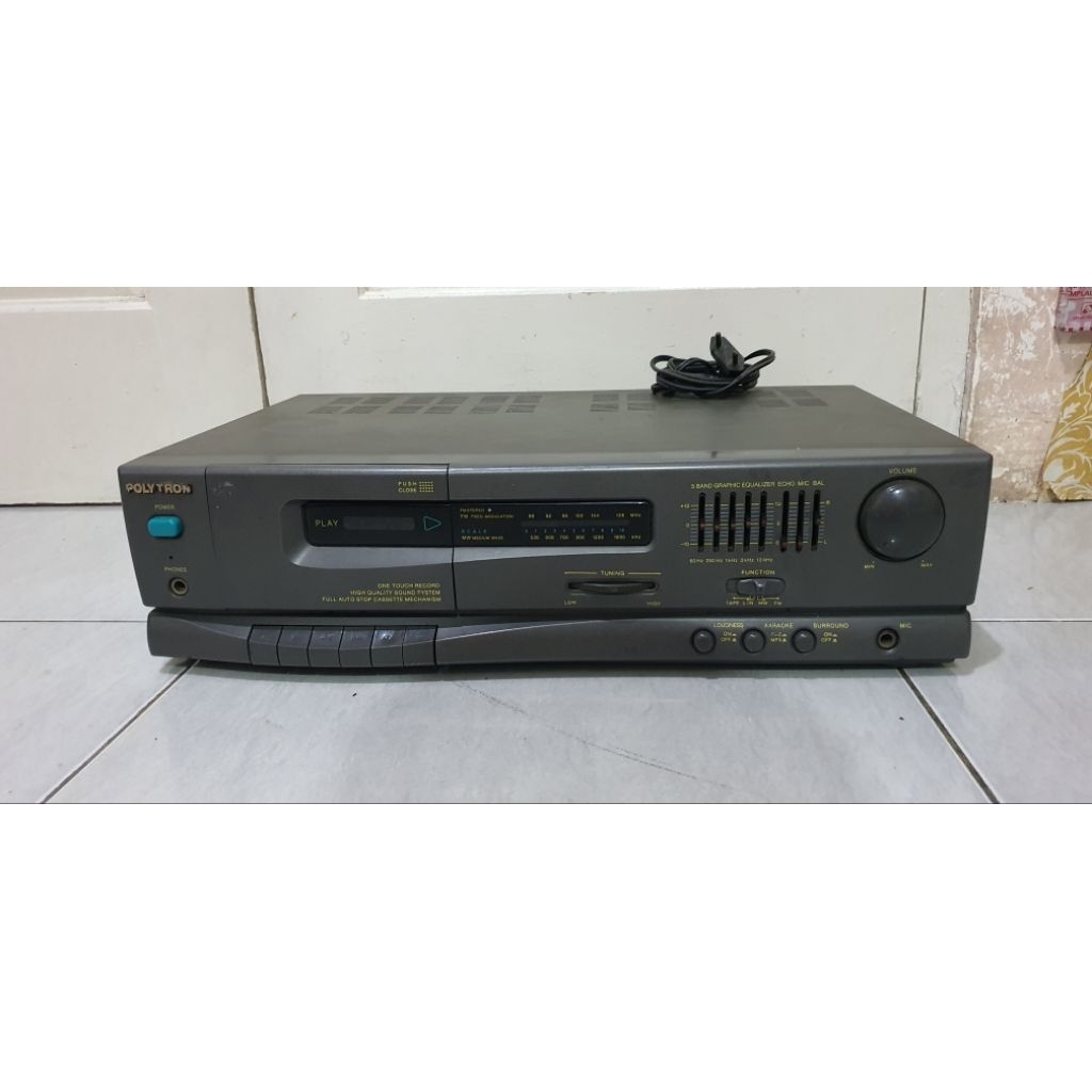 Amplifier Tape Deck Polytron DAT 63C ORIGINAL