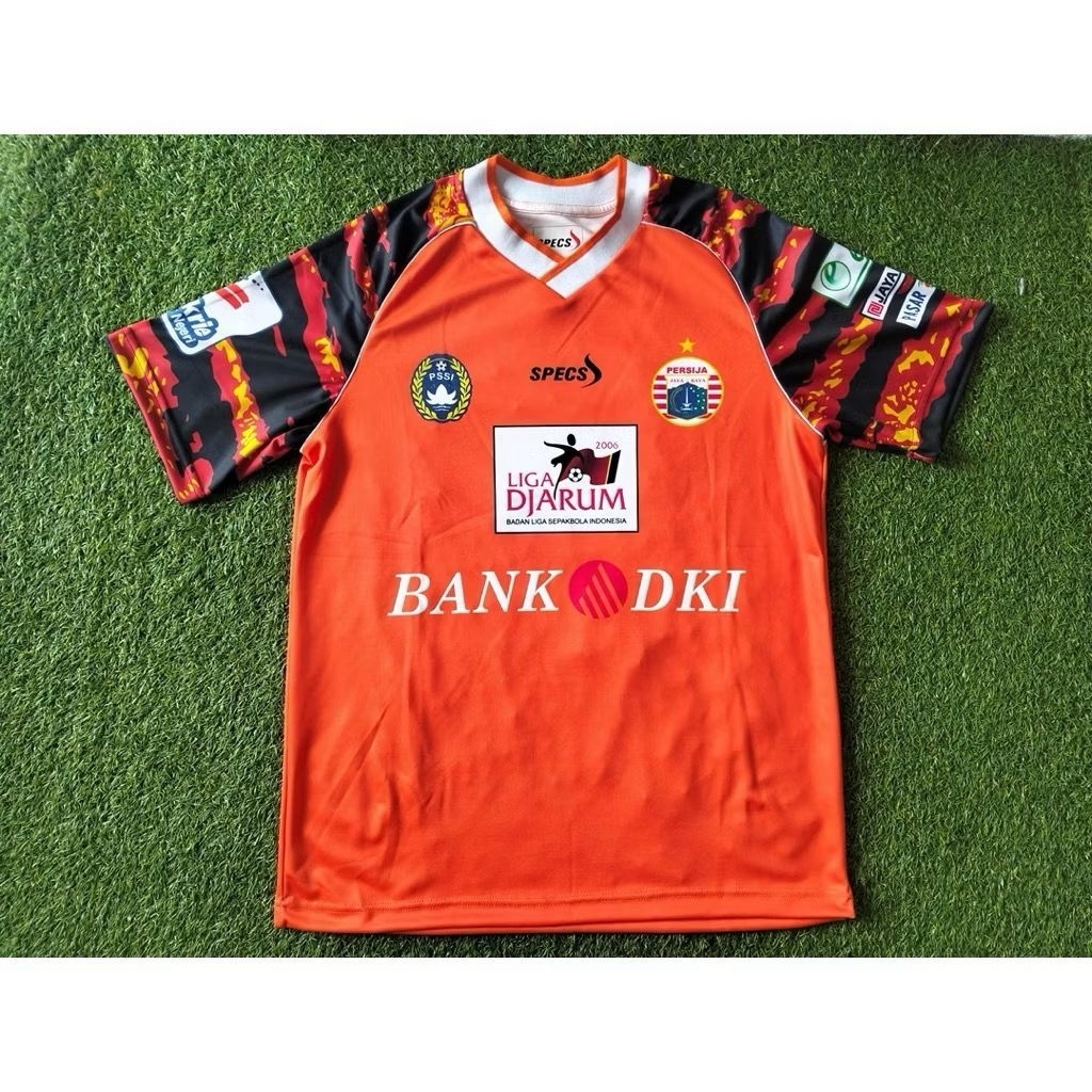 Jersey Persija Retro 2006 Grade Ori size lengkap (S-5XL)