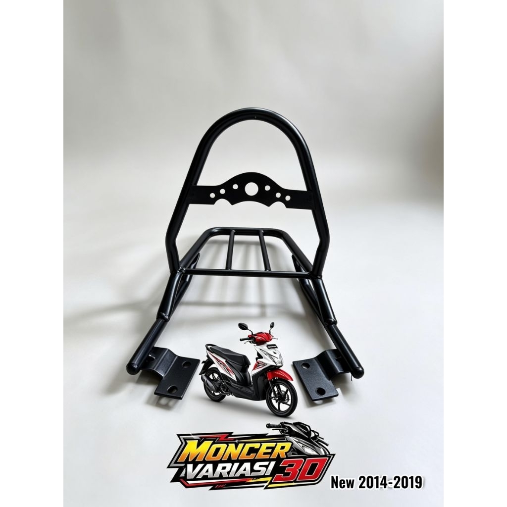 sandaran jok motor /behel box plus sandaran motor beat esp 2014-2019