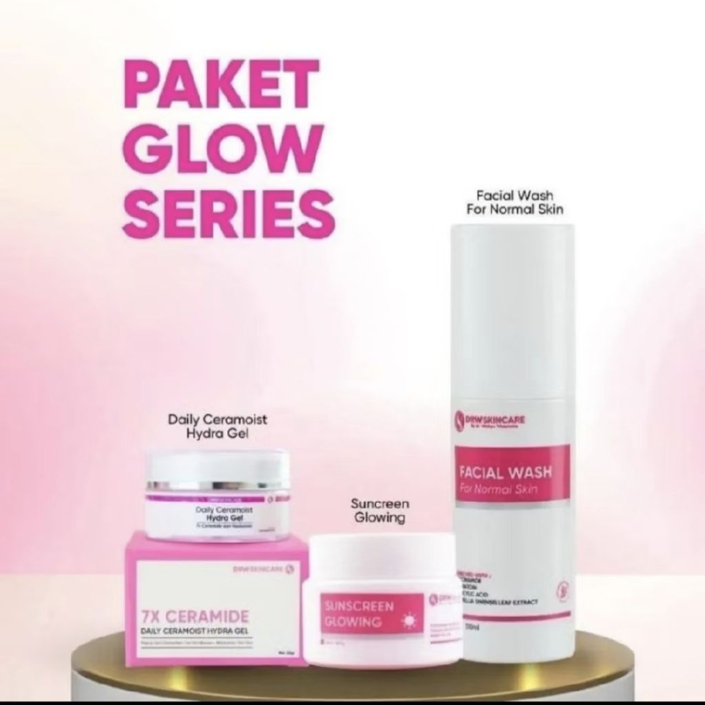 Paket Brightening Cream drw skincare // Paket Glowing drw skincare / Paket Flek Brightening