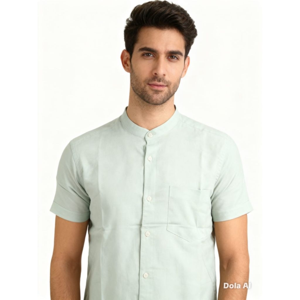 KOKO KEMEJA POLOS LENGAN PENDEK SCOTCH CO/KOKO PRIA DEWASA BRANDED MODERN FIT