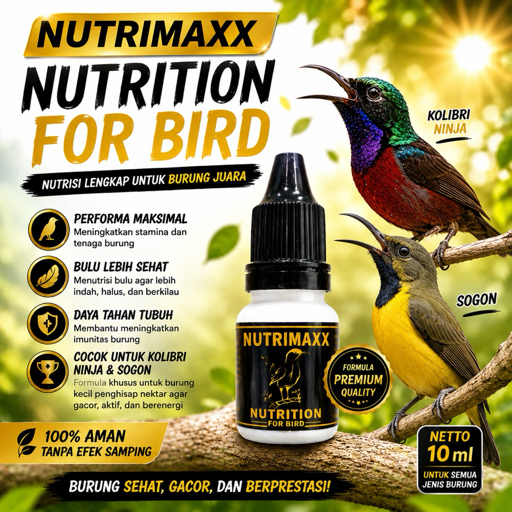 NUTRIMAXX | Vitamin penggacor sogon sogok ontong