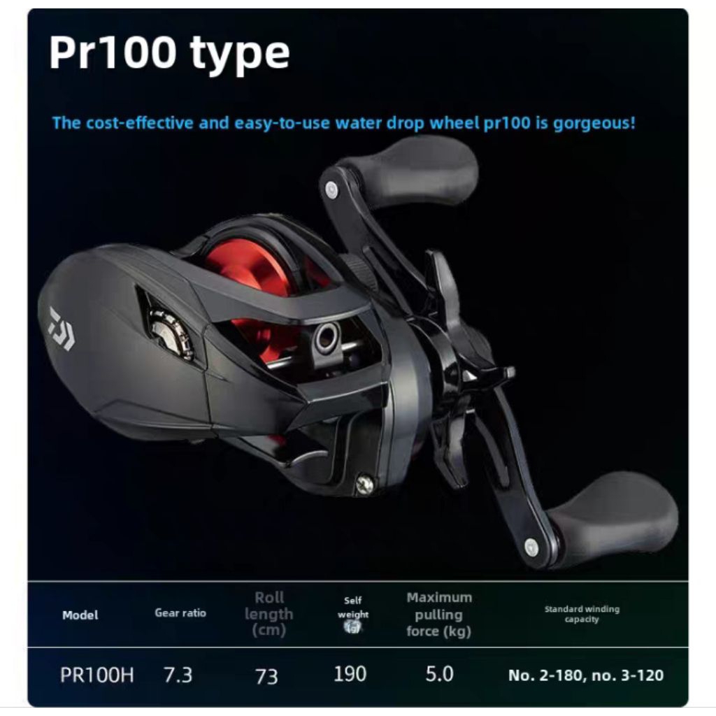 Reel bc daiwa PR100H handle kanan
