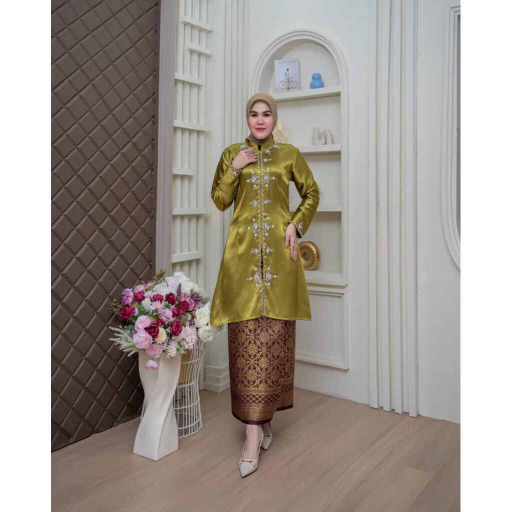 kebaya baju kurung payet al-kebaya baju kurung modern payet-kebaya seragaman payet songket