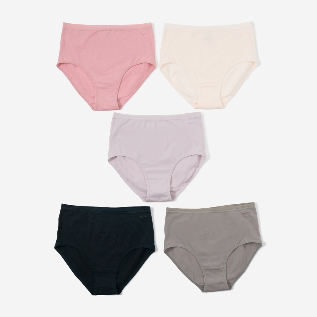 Young Hearts Panty Pack Sculptural Aesthetics Maxi Y20-B01081MIX