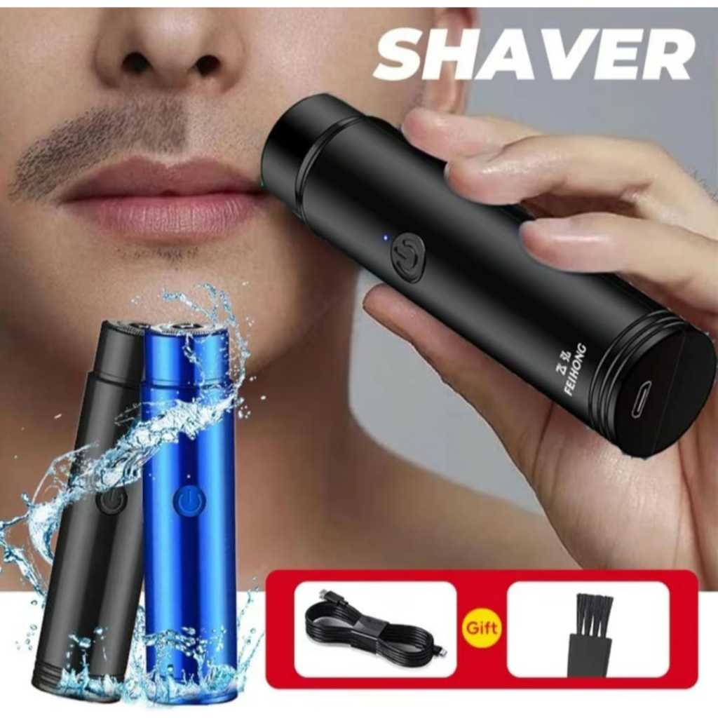 ALAT CUKUR SHAVER MINI PORTABLE - Alat Cukur Listrik / Alat Cukur Mini Elektrik