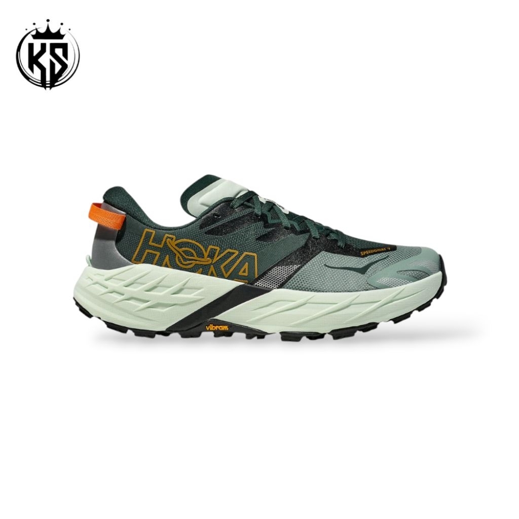 HOKA Speedgoat 7 Men's Bay Leaf Sea Glass ( WIDE )