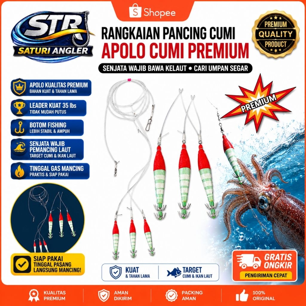 RANGKAIAN PANCING CUMI UMPAN APOLLO — LANGSUNG GAS STRIKE
