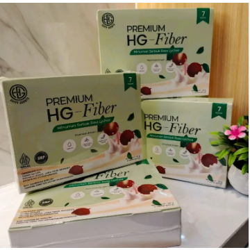 PREMIUM HG - FIBER 100% original bisa langsung co skarang