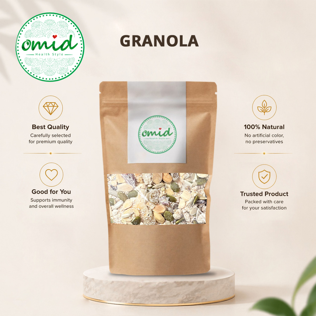 Granola | Honey Crunch Granola, Super Seeds Granola, Premium Macadamia/Pecan/Pistachio Granola & Mac