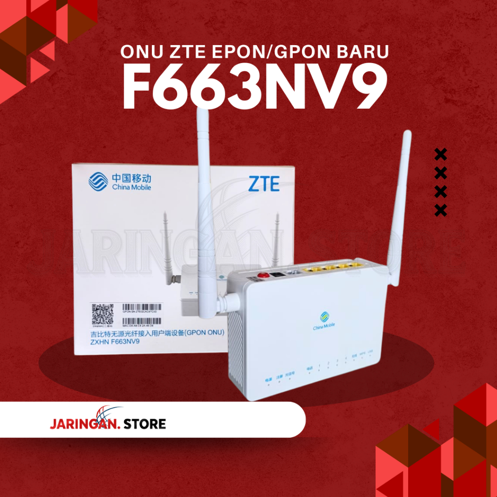 MODEM ZTE F663NV9 GPON/EPON ONU NEW