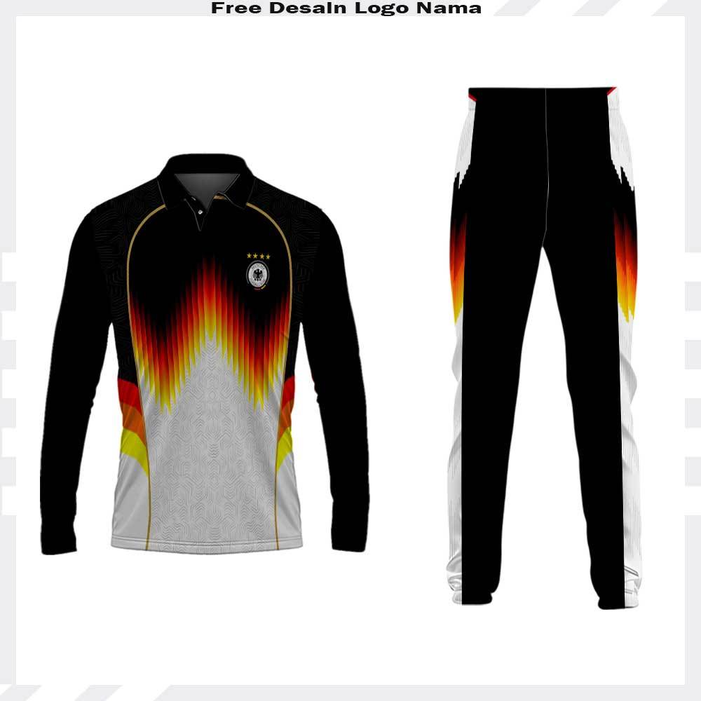 Baju Kaos Polo Jersey Fantasy Germany Fullprinting Premium - Jersey Contingent Jerman Keren