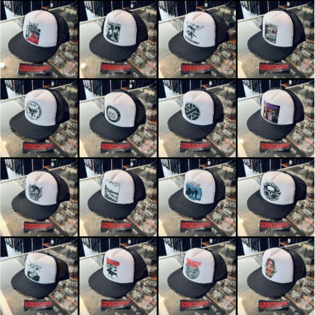 SNAPBACK || TOPI MUSIK || TOPI BAND || TOPI PUNK || TOPI METAL || TOPI JARING