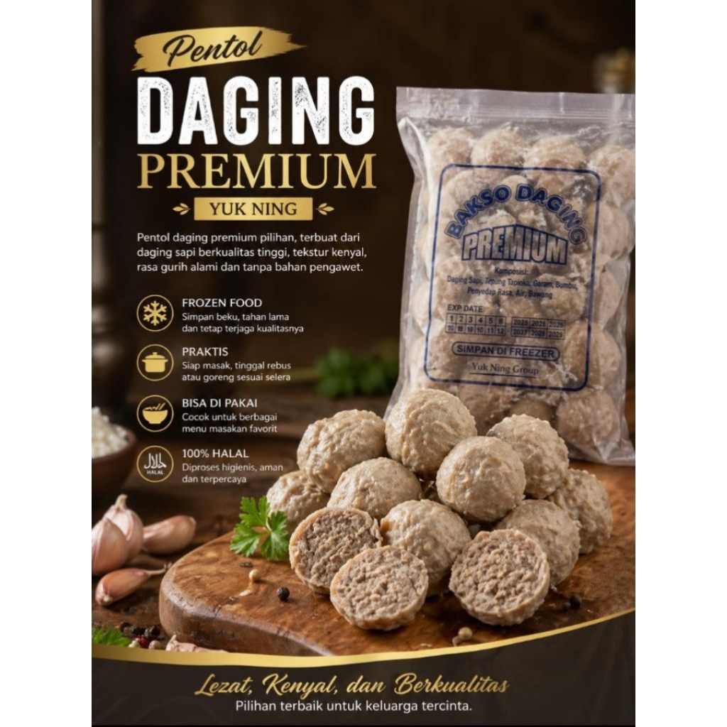 PENTOL ASLI DAGING PREMIUM