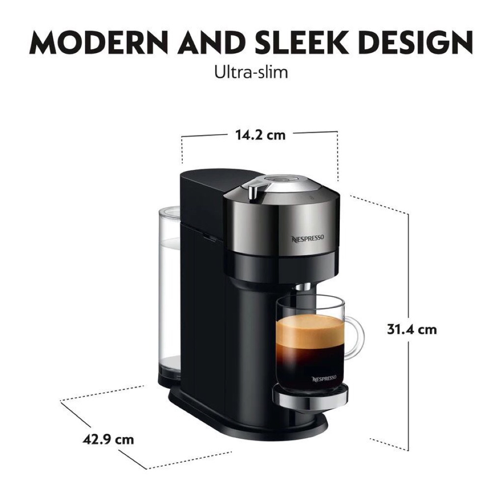 Nespresso Vertuo Original Next Coffee Capsules SECOND / BEKAS | Mesin Kopi Kapsul Nespresso ( MESIN 