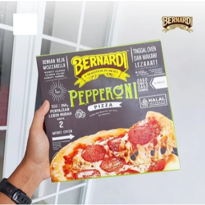 BERNARDI PEPPERONI PIZZA / PIZZA INSTAN 250gr, halal