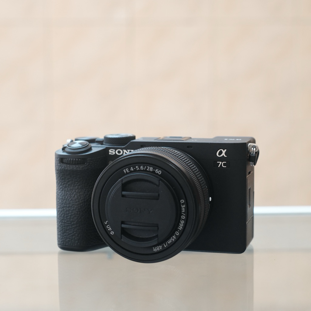 kamera mirrorless sony a7c2 a7cmark 2 kit 28-60m oss second like new sc 4rb