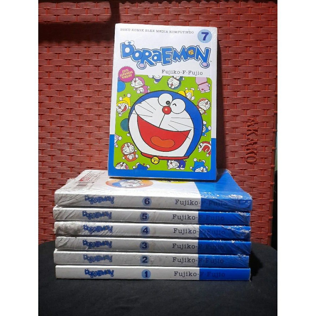 [Segel & Kolpri] Set Komik Doraemon 1-7 (baca deskripsi)