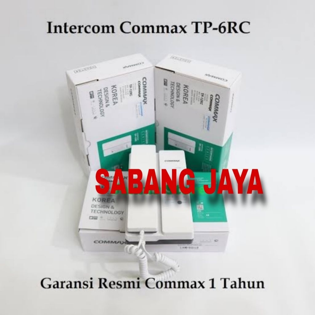Intercom Commax TP6RC Commax Intercom TP6RC