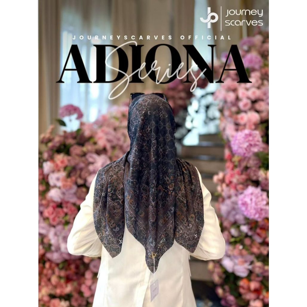 (KEMASAN POUCH) HIJAB SEGIEMPAT JOURNEY KW VOAL MOTIF JOURNEY KW SEGIEMPAT MOTIF JOURNEY KW TERBARU