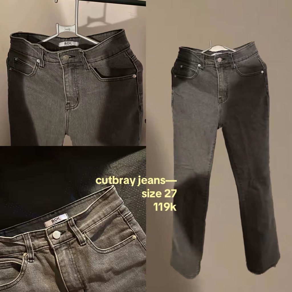 CUTBRAY GREY JEANS PL
