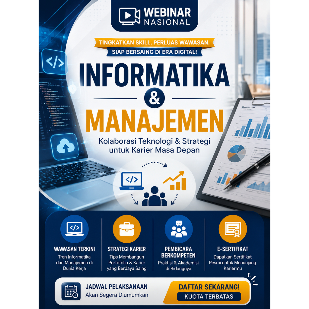 Webinar Nasional Untuk Keperluan Kuliah/Jenjang Karir & Sertifikat Qr Code
