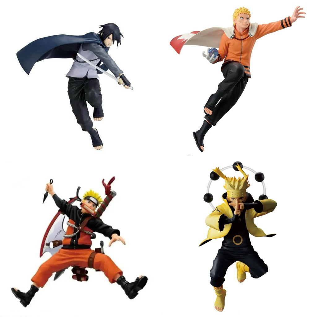 (Satuan) Action Figure Naruto Sasuke Kakashi Boruto Vibration Stars