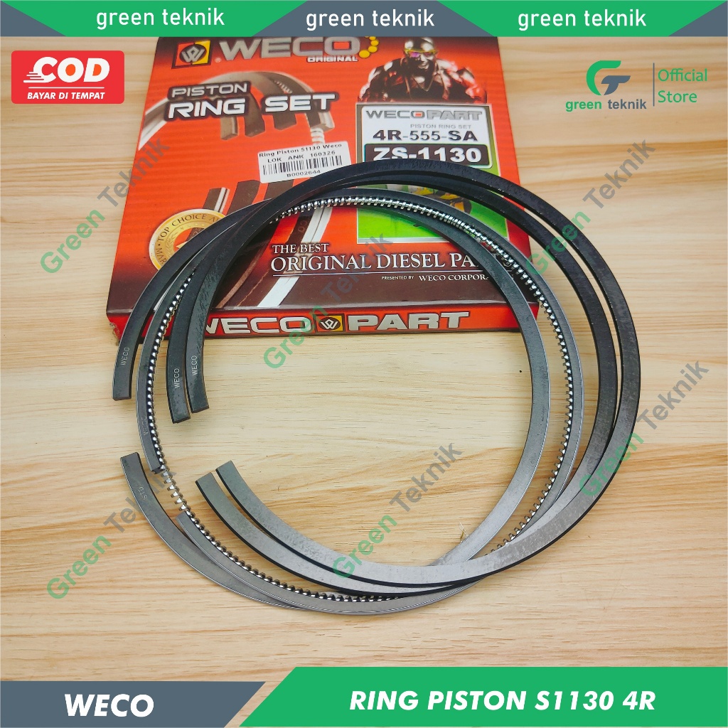 Ring Piston Per Seker Dongfeng 30pk s1130 WECO ORIGINAL 100%