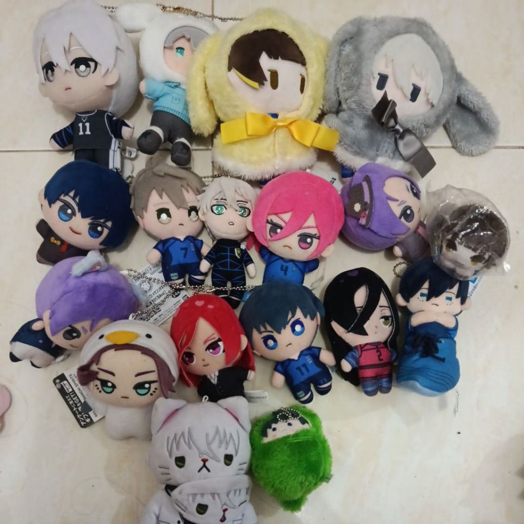 [Official] Bluelock Plush chibigurumi tomonui Bachira nagi Reo isagi gagamaru chigiri gagamaru niko