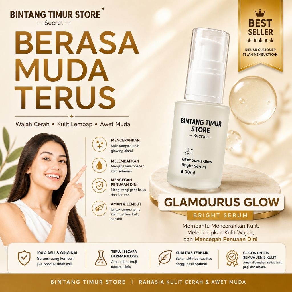 Lavanaya Secret Skincare Variant Glamuorus Glow Bright Serum Original BPOM