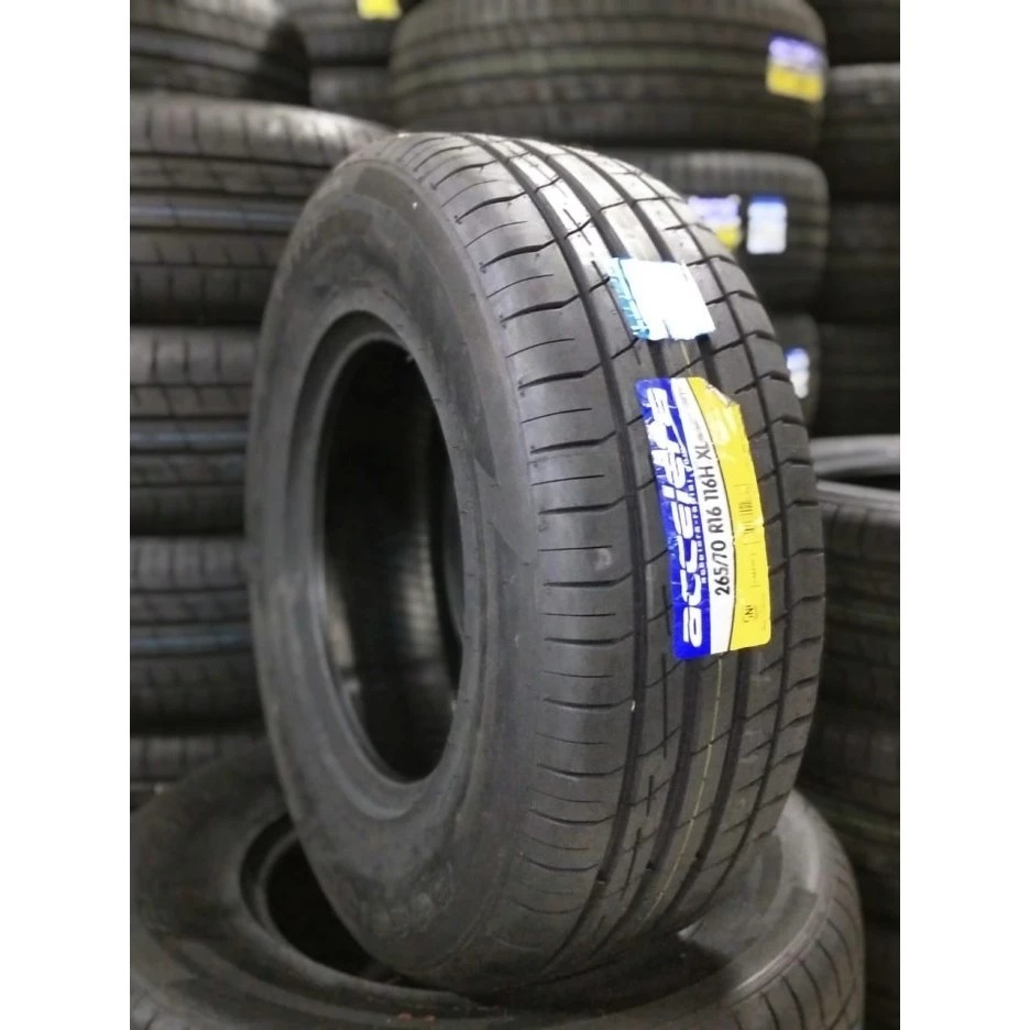 Ban mobil standar pajero fortuner Ring 16 Ban tubles empuk ukuran 265/70 R16 ACCELERA IOTA ST68