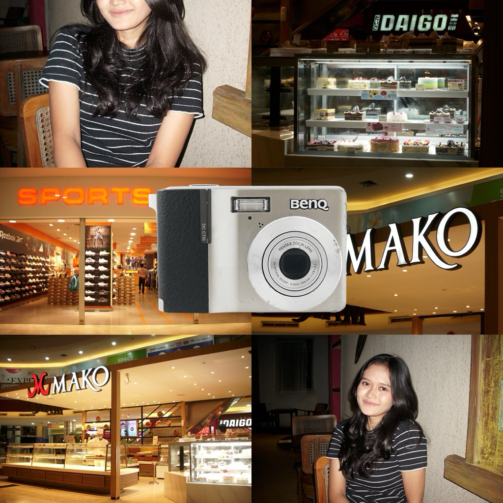 BenQ dc c750 digicam (cek desc sebelum co)